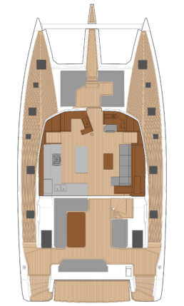du thuyền Fountaine Pajot Samana 59