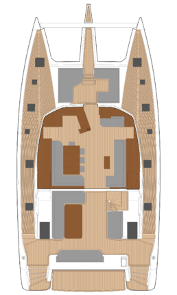du thuyền Fountaine Pajot Samana 59