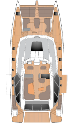 du thuyền Fountaine Pajot Thira 80 Vietyacht Plus