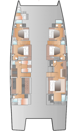 du thuyền Fountaine Pajot Thira 80 Vietyacht Plus
