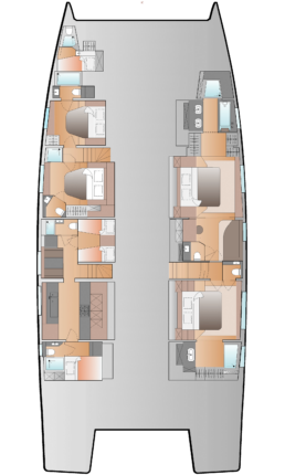 du thuyền Fountaine Pajot Thira 80 Vietyacht Plus