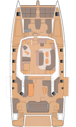 du thuyền Fountaine Pajot Thira 80 Vietyacht Plus