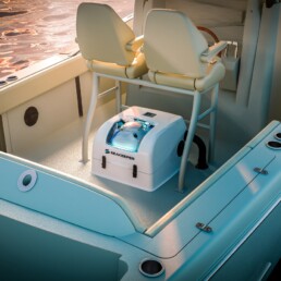 Seakeeper in small boat