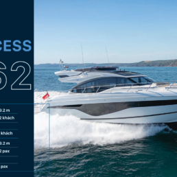 du thuyen cho thue Princess 62