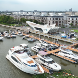 bến du thuyền sông Sài Gòn