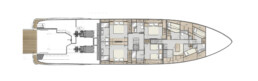 du thuyền Custom Line Navetta 33