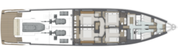 du thuyền Custom Line Navetta 38