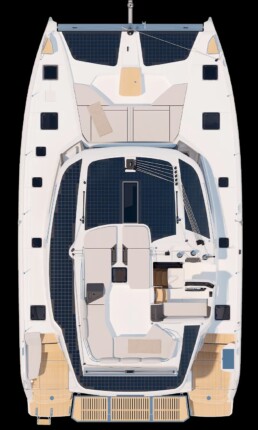 du thuyền Fountaine Pajot 44 new