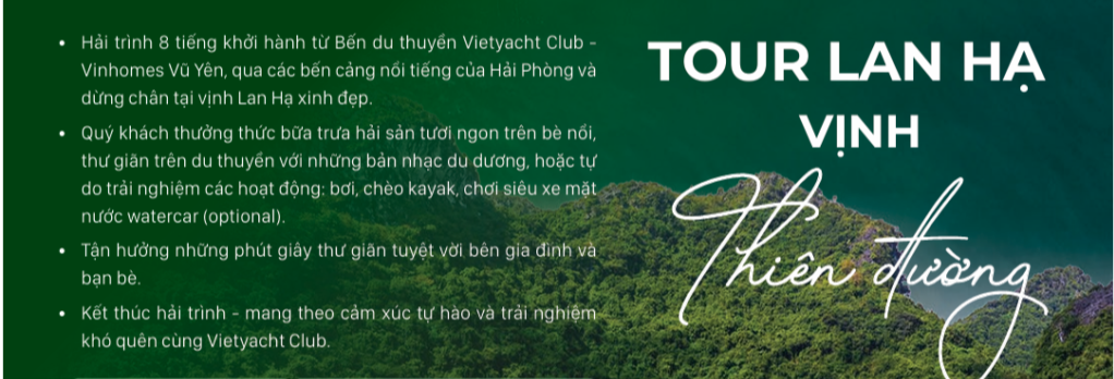 du thuyen cho thue tai Vu Yen - vietyacht Plus - tour vinh Lan Ha