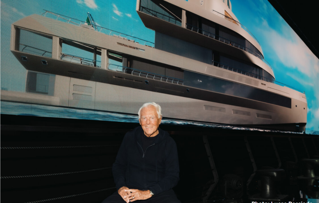 Giorgio Armani yêu du thuyền