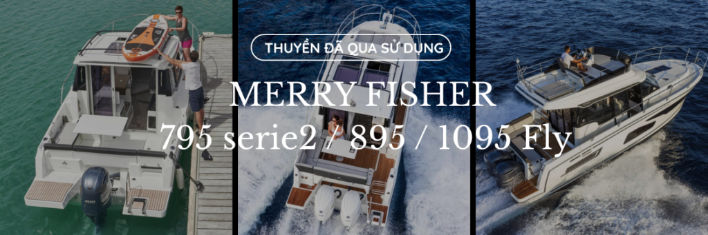 bán du thuyền Merry Fisher cũ