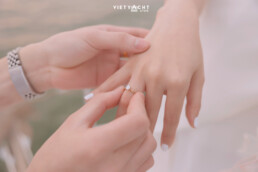 cầu hôn trên du thuyền Sài Gòn