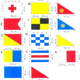 bang lai thuyen - cờ hiệu