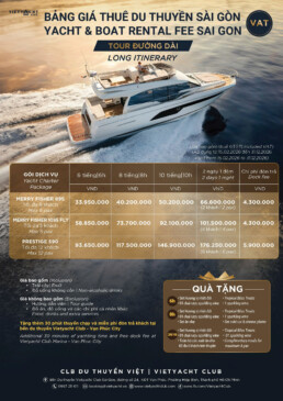 thue du thuyen tai Sai Gon - Vietyacht Plus