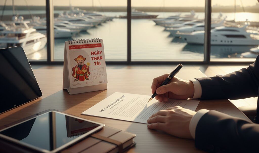 phong thuy du thuyen - Vietyacht Plus - ngay via Than Tai