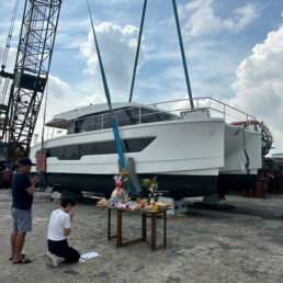 hạ thủy du thuyền - Vietyacht Plus