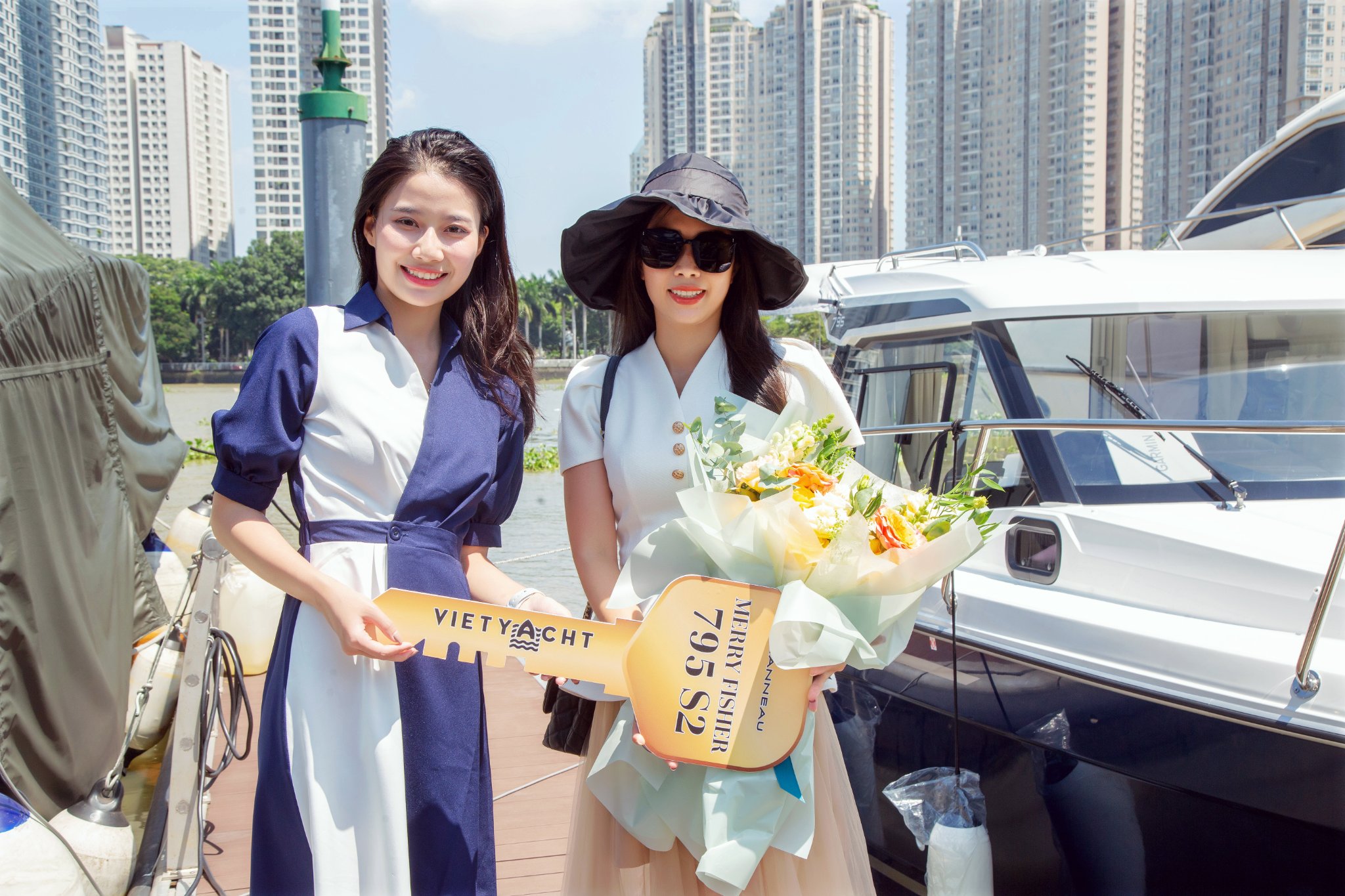 bàn giao du thuyền MF795 - Vietyacht Plus