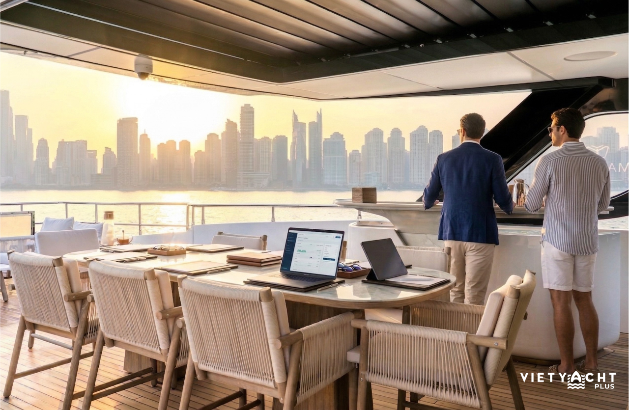 networking trên du thuyền - Vietyacht Plus